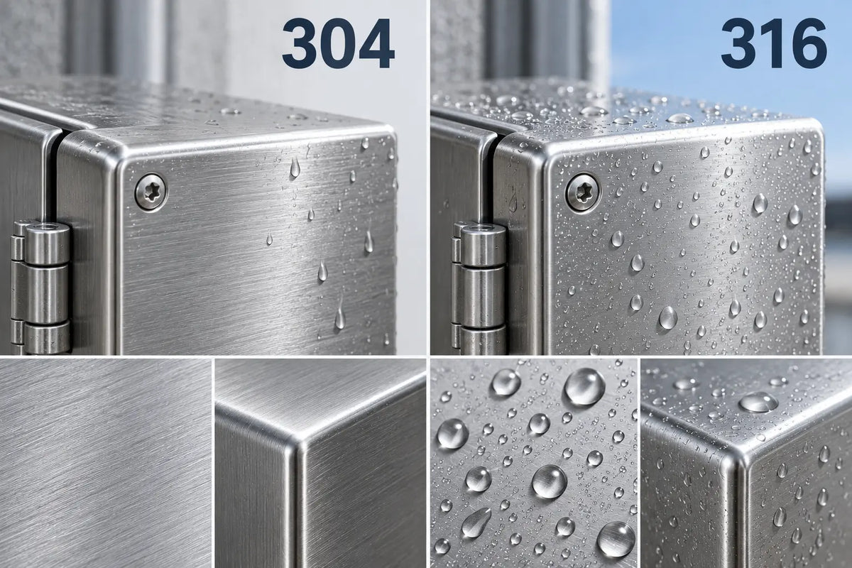 304 vs 316 Stainless Steel: What's the Difference?