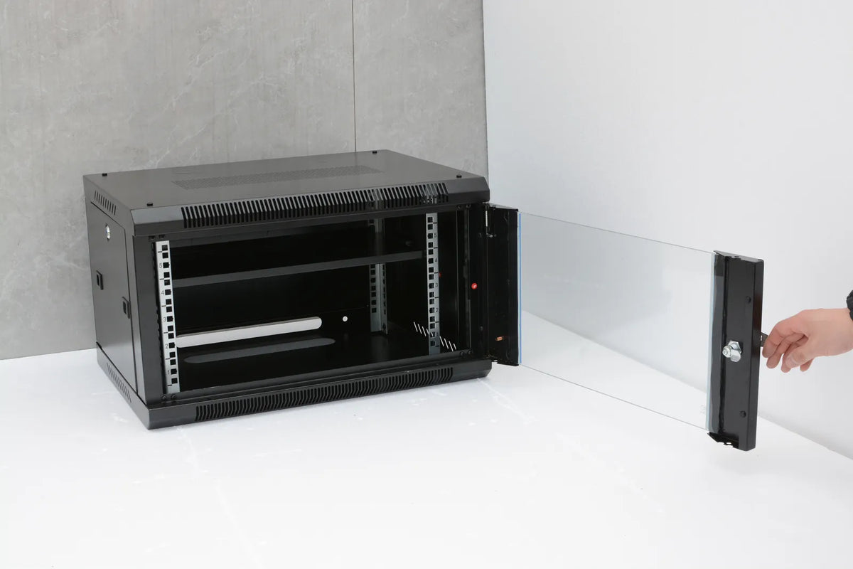 Wall Mounmt Panel Rack SP-601 6U Wall Mount Server Rack Cabinet – Saipwell